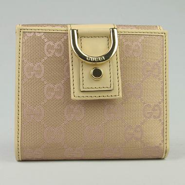 Gucci Wallet 141411 Pink Small Accessory