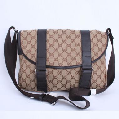 Replica Gucci Messenger bags 145859 Canvas Medium Messenger Bag