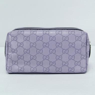 Gucci Cosmetic Cases 153228 Purple Cow Leather Small Replica