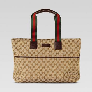 Gucci Tote bags 155524 Canvas Large Ladies Bags Replica