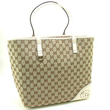 Gucci Tote bags 169945 Grey Canvas Ladies Bags