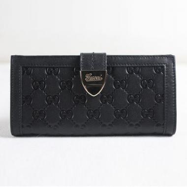 Gucci Wallet 181648 Black Accessory Ladies