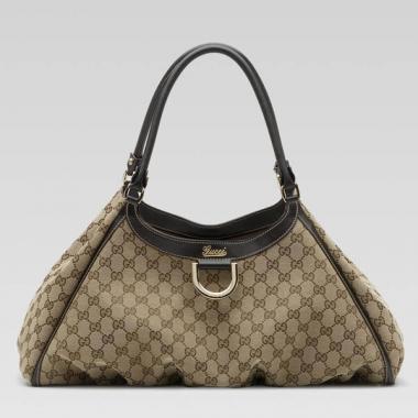 Gucci Hobo bags 189835 Coffee Canvas Large Bags