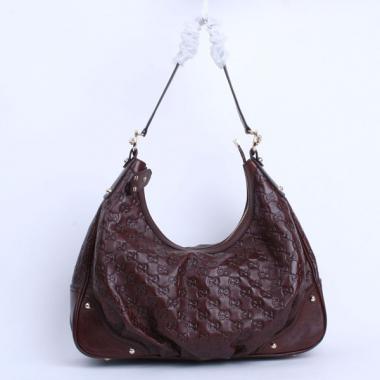 Gucci Hobo bags 211966 Brown Large Ladies Replica