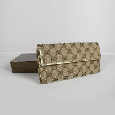 Gucci Wallet 212089 Gold Accessory Ladies Replica