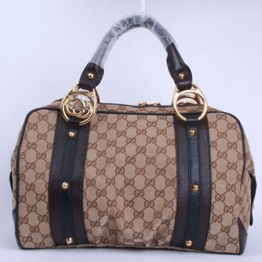 Gucci  Handle bags 223593 Canvas Medium HandBags