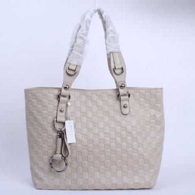 Cheap Gucci Tote bags 229852 Beige Lambskin Medium Handbags