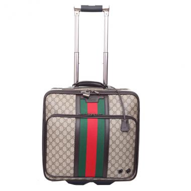 Gucci Travel Cases 246459 Canvas Large Luggage