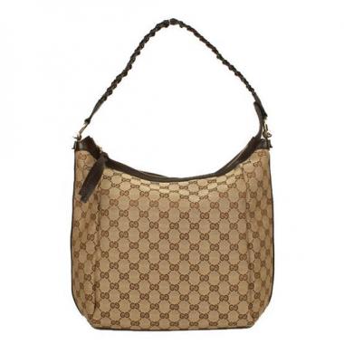 Gucci Hobo bags 257090 Canvas Large Ladies Handbag Replica