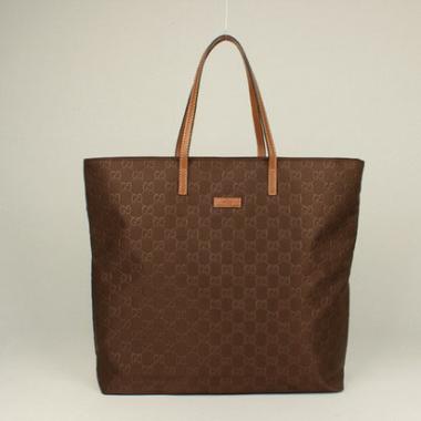 Gucci Tote bags 295252 Coffee Cow Leather Ladies Bag