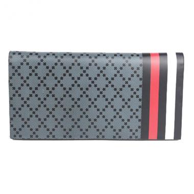 Gucci Wallet 3690-A Grey Canvas Mens Wallet Replica