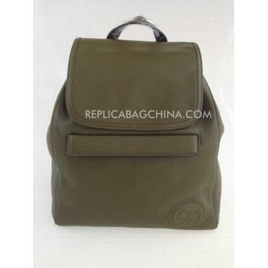 Gucci Backpack Green Calfskin