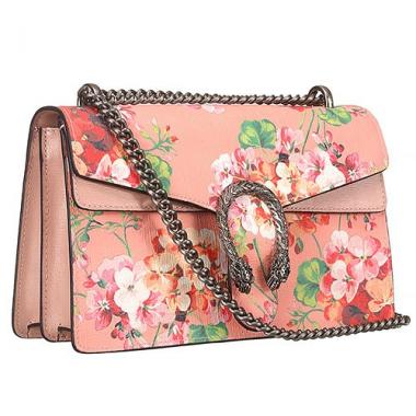 Replica Gucci Dionysus Blooms Blush Pink Leather Small Bag 18926790