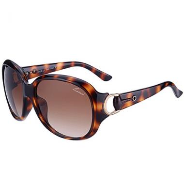 Gucci Modern Shape Havana Sunglasses 307812