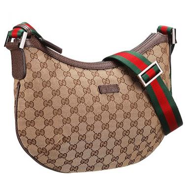 Gucci Original GG Canvas Messenger Bag Brown