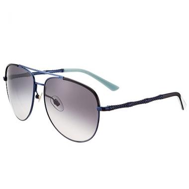 Replica Gucci Ultra-light Aviator Blue Frame Sunglasses 308203