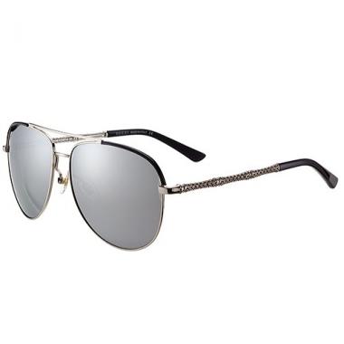 Gucci Ultra-light Aviator Silver Frame Sunglasses 308206