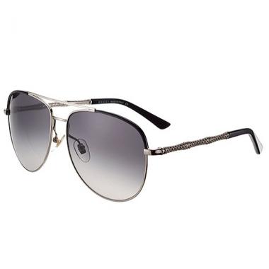 Gucci Ultra-light Aviator White Frame Sunglasses 308207