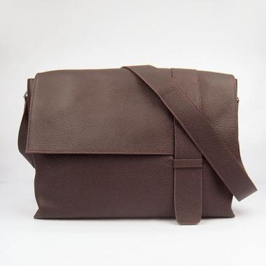 Replica Hermes  bags 2815 Messenger Bag Lambskin Coffee