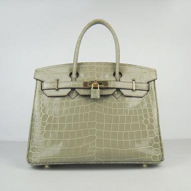 Hermes Birkin 6088 Ladies Handbag Grey HM06118