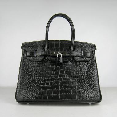 Hermes Birkin 6088 Ladies Black Handbag Replica