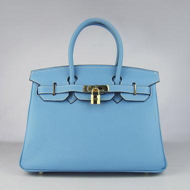 Hermes Birkin 6088 Ladies Handbag Cow Leather -17