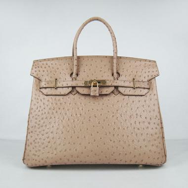 Hermes Birkin 6089 Handbag Lizard Leather Khaki