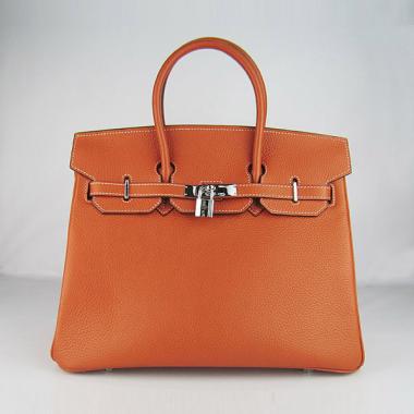 Cheap Hermes Birkin 6089 Ladies Handbag Cow Leather HM05695