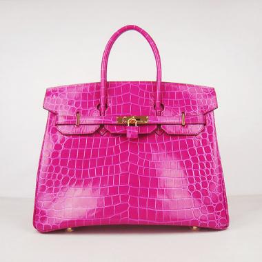 Replica Hermes Birkin 6089 Handbag Purple