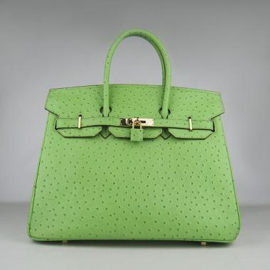 Hermes Birkin 6089 Ladies Handbag Green