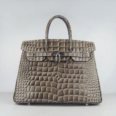 Cheap  Hermes Birkin 6089 Handbag Crocodile