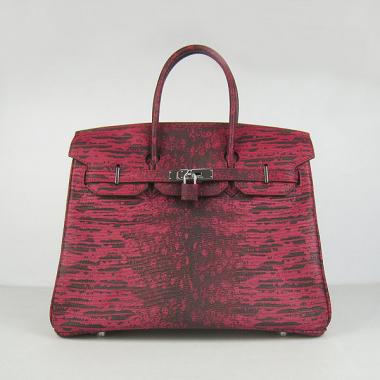 Cheap Hermes Birkin 6089 Cow Leather Red