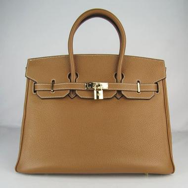 Hermes Birkin 6089 Ladies Cow Leather Coffee