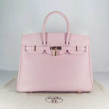 Hermes Birkin 6089 Cow Leather Pink