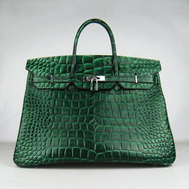 Replica Hermes Birkin 6099 Ladies Green Handbag