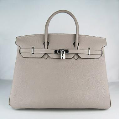 Hermes Birkin 6099 Ladies Leather Grey