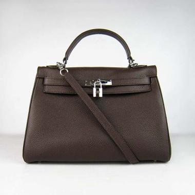 Hermes Kelly 6108 Ladies Handbag Coffee