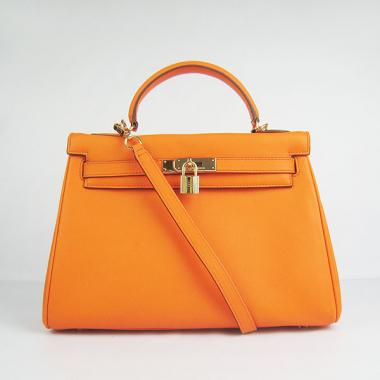 Hermes Original leather 6108 Ladies 2way Cow Leather Bag