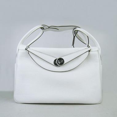 Hermes Lindy 6208 Cow Leather White