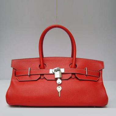 Hermes Birkin 62642 Ladies Handbag Cow Leather