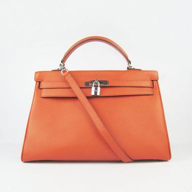 Hermes Kelly 6308 Ladies 2way Cow Leather HM01826