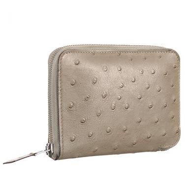 Replica Hermes Azap Small Wallet Grey Leather 18926955