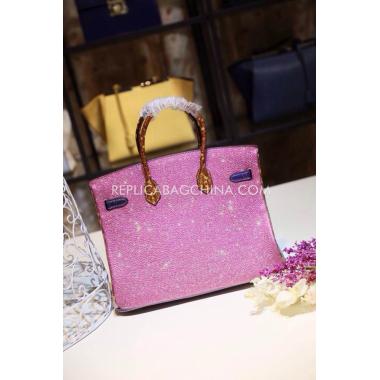 Replica Cheap Hermes Birkin Pink Handbag