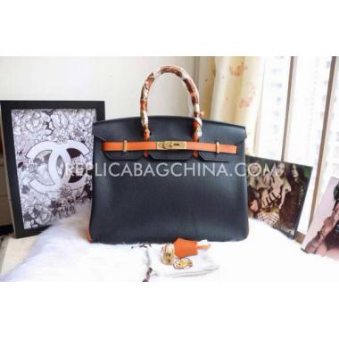 Hermes Birkin Handbag Calfskin