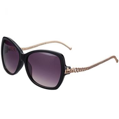 Hermes Chain Motif Black Sunglasses 307834