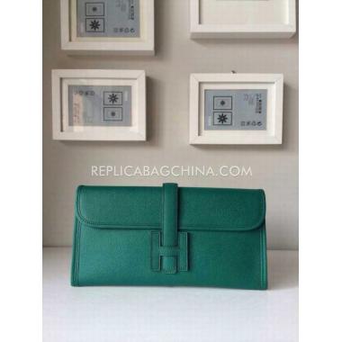 Hermes Clutch Wallet Calfskin HM07436