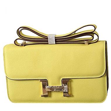 Hermes Constance Elan Yellow 608131 Replica