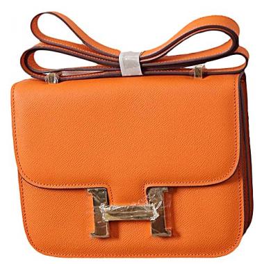 Hermes Constance Orange With Gold Hardware 608111