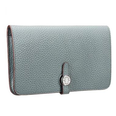 Hermes Dogon Wallet Etain Grey 18926637