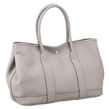 Hermes Garden Party Tote Grey